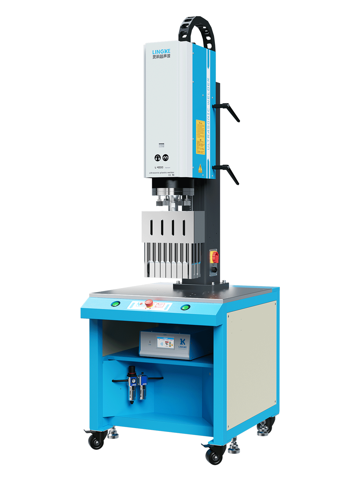 靈科超聲波塑料焊接機(方立柱) 15kHz-4200W L4000 Standard 數(shù)字 靈科超聲波塑料焊接機(方立柱) 15kHz-4200W L4000 Standard 數(shù)字